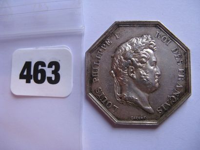 Notaires de SENLIS - Jeton octogonal 31 mm,...