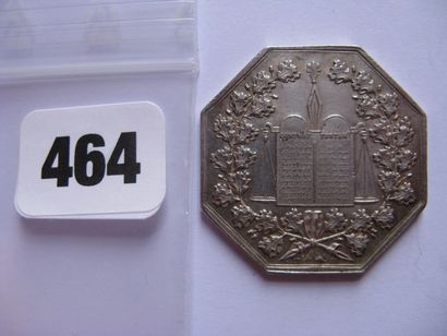 Notaires de SENLIS - Jeton octogonal 31 mm,...