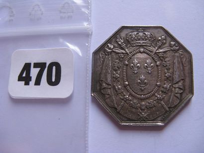 Notaires de TOURS - Jeton octogonal 30 mm,...
