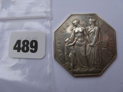 ASSOCIATION DE PRÉVOYANCE - Jeton octogonal,...