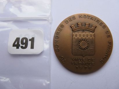 CORPS NOTARIAL - CONGRÊS DE LA BAULE - Jeton...