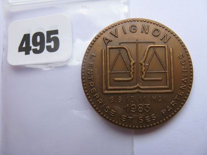 CORPS NOTARIAL - CONGRÊS D'AVIGNON - Jeton...