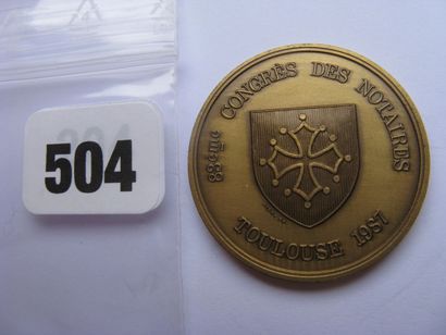 CORPS NOTARIAL - CONGRÊS DE TOULOUSE - Jeton...