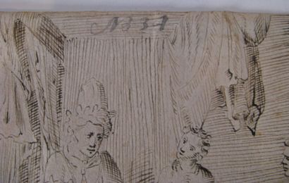ÉCOLE FLAMANDE du début du XVIIe siècle
Salomé...