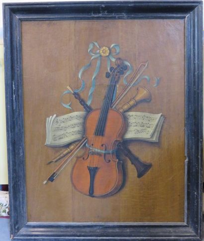 École Française du XIXe siècle
Trompe l'oeil...