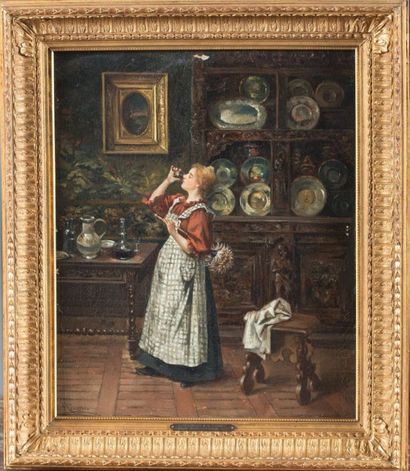Enrique MIRALLES DARMANIN, 1855-1900
Le réconfort...