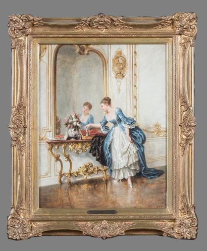 Adolphe François MONFALLET, 1816-1900
Elégante...