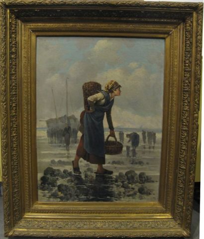 Pierre-Albert LEROUX, 1890-1959
Pêcheuse...