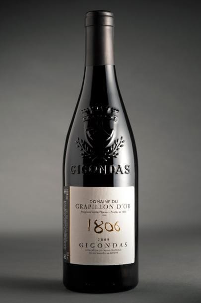 DOMAINE DU GRAPILLON D'OR Millésime 2009,...
