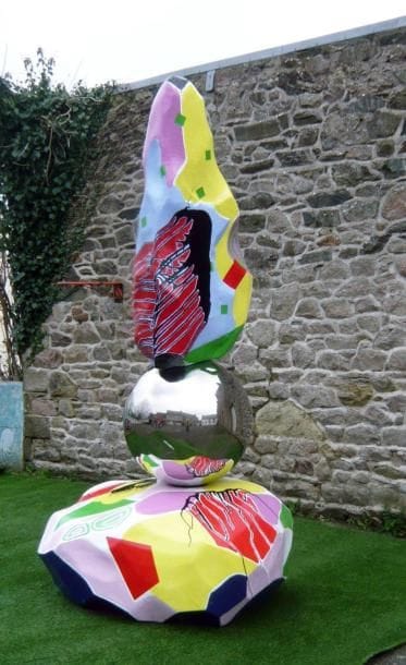 Thoma RYSE
«Jeu de miroir» 2015 Sculpture...