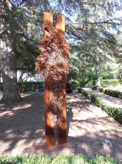 Véronique WIRTH
«Passage» Sculpture en acier...