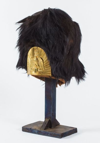 Bonnet à poil d'officier du 1er régiment...