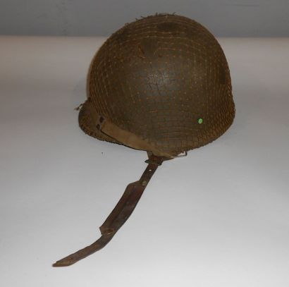 Casque français modèle 51 Avec liner (éclats),...