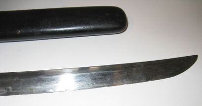 JAPON
Wakisashi (manque la tsuba et les garnitures),...