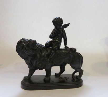HEIZELER et E. CORNU
Angelot juché sur un...