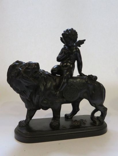 HEIZELER et E. CORNU
Angelot juché sur un...