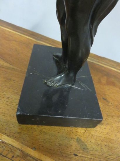 École du XIXe siècle
Faune à la flûte Bronze...