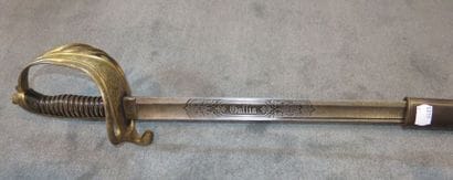 Sabre d'officier, modèle de luxe. Poignée...