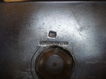 Paire de candélabres à trois branches en...