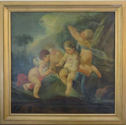 Ecole Française vers 1820, dans le goût du...