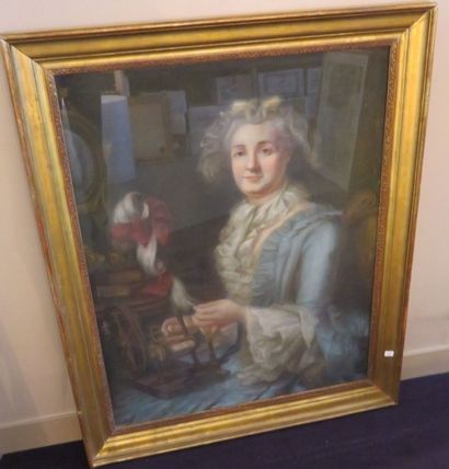 Ecole Française vers 1830, dans le goût du...