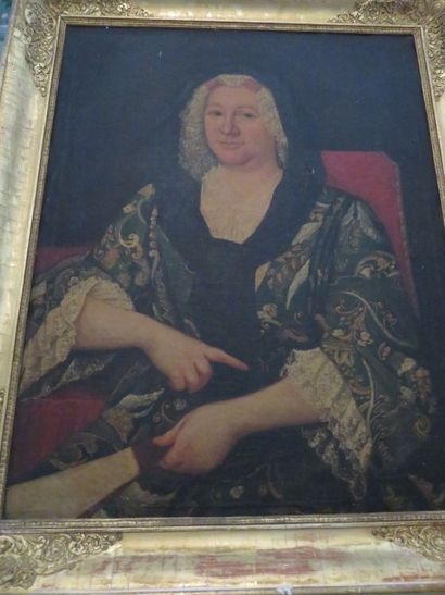 École FRANÇAISE du XVIIIe siècle
Portrait...