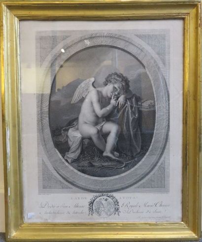 D'après Angelica KAUFFMANN, XVIIIe siècle
Garde...