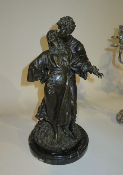 Cyprien GODEBSKI, 1835-1909
Baiser galant
Groupe...