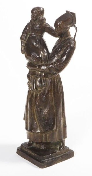 François MÉHEUT, 1905-1981
L'attente
Bronze...