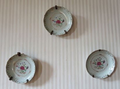 CHINE - COMPAGNIE DES INDES
Suite de six...