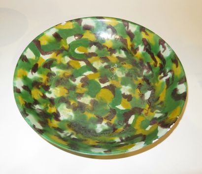 CHINE
Bol et coupe en porcelaine émaillé...