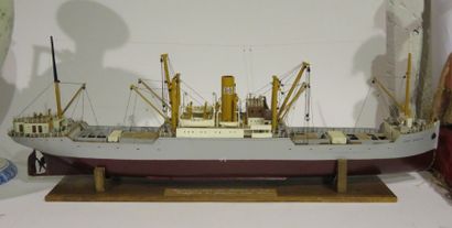 Maquette du cargo à vapeur 