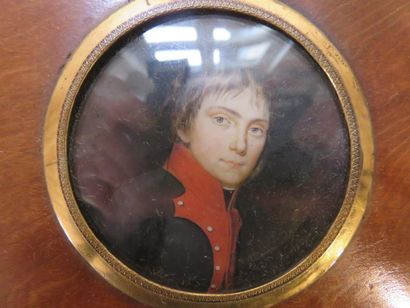 École du début du XIXe siècle
Jeune officier...