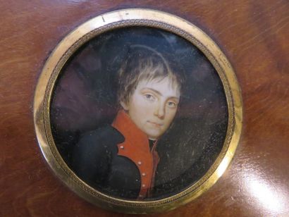 École du début du XIXe siècle
Jeune officier...