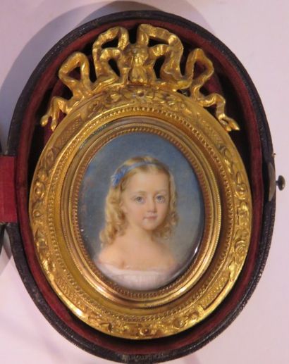 Aimée CHERON, XIXe siècle
Portraits de petites...