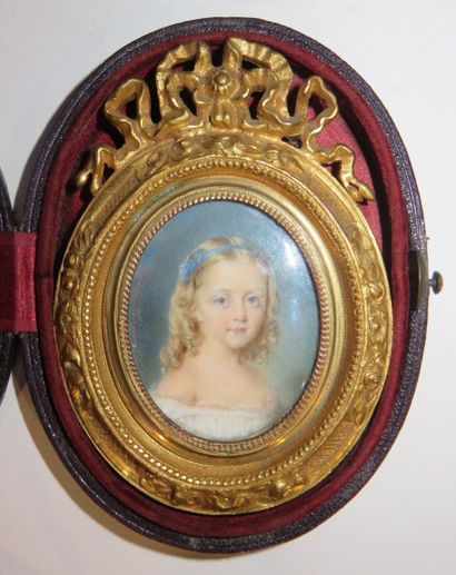 Aimée CHERON, XIXe siècle
Portraits de petites...