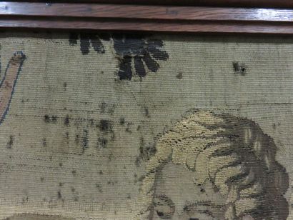 AUBUSSON
Fragment de tapisserie figurant...