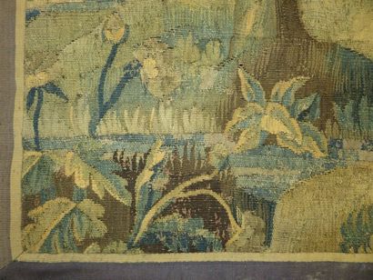 AUBUSSON
Tapisserie en laine figurant un...