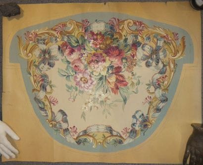 Ensemble de onze projets de tapisserie à...