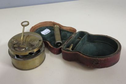 Sextant de poche à la forme 