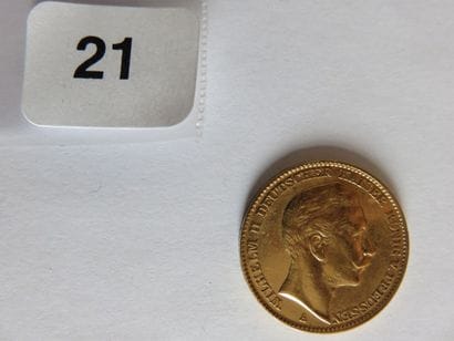 Prusse
20 Mark or Guillaume II 1897 A TTB...