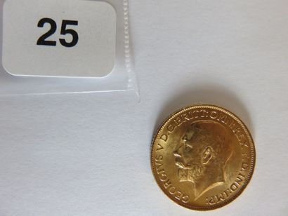 GRANDE-BRETAGNE
Souverain or George V 1914...