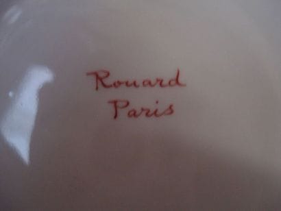 ROUARD, Paris
Service à thé en porcelaine...