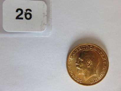 GRANDE-BRETAGNE
Souverain or George V 1915...