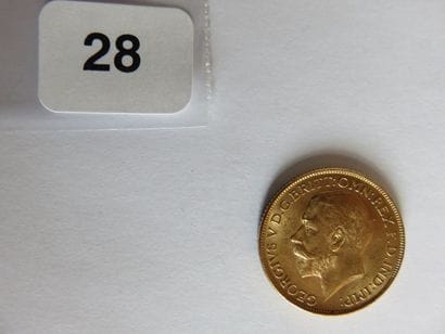 INDE
Souverain or George V 1918 I (India)...