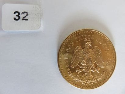 MEXIQUE
50 Pesos or 1947 TTB