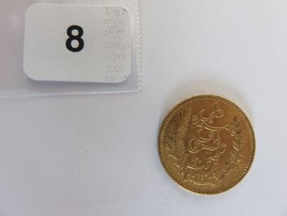 TUNISIE
20 Francs or (Ali, Bey) AH1309 /...