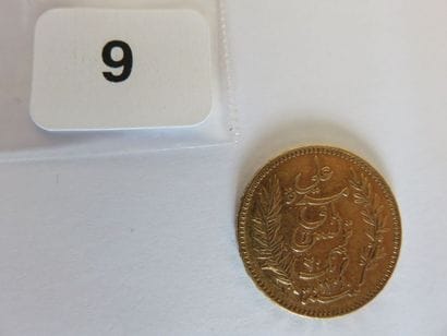 TUNISIE
20 Francs or (Ali, Bey) AH1310 /...