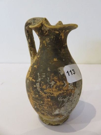 PETITE OENOCHOE.
Terre cuite. Grande Grèce,...