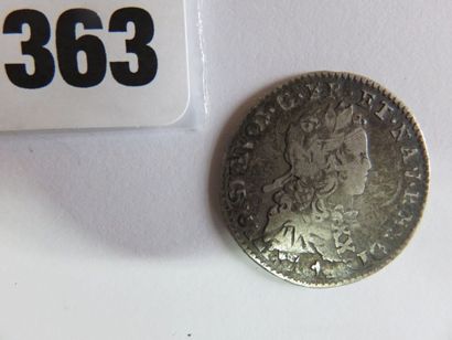 Monnaies - Louis XV - 1/6 écu de France 1722...
